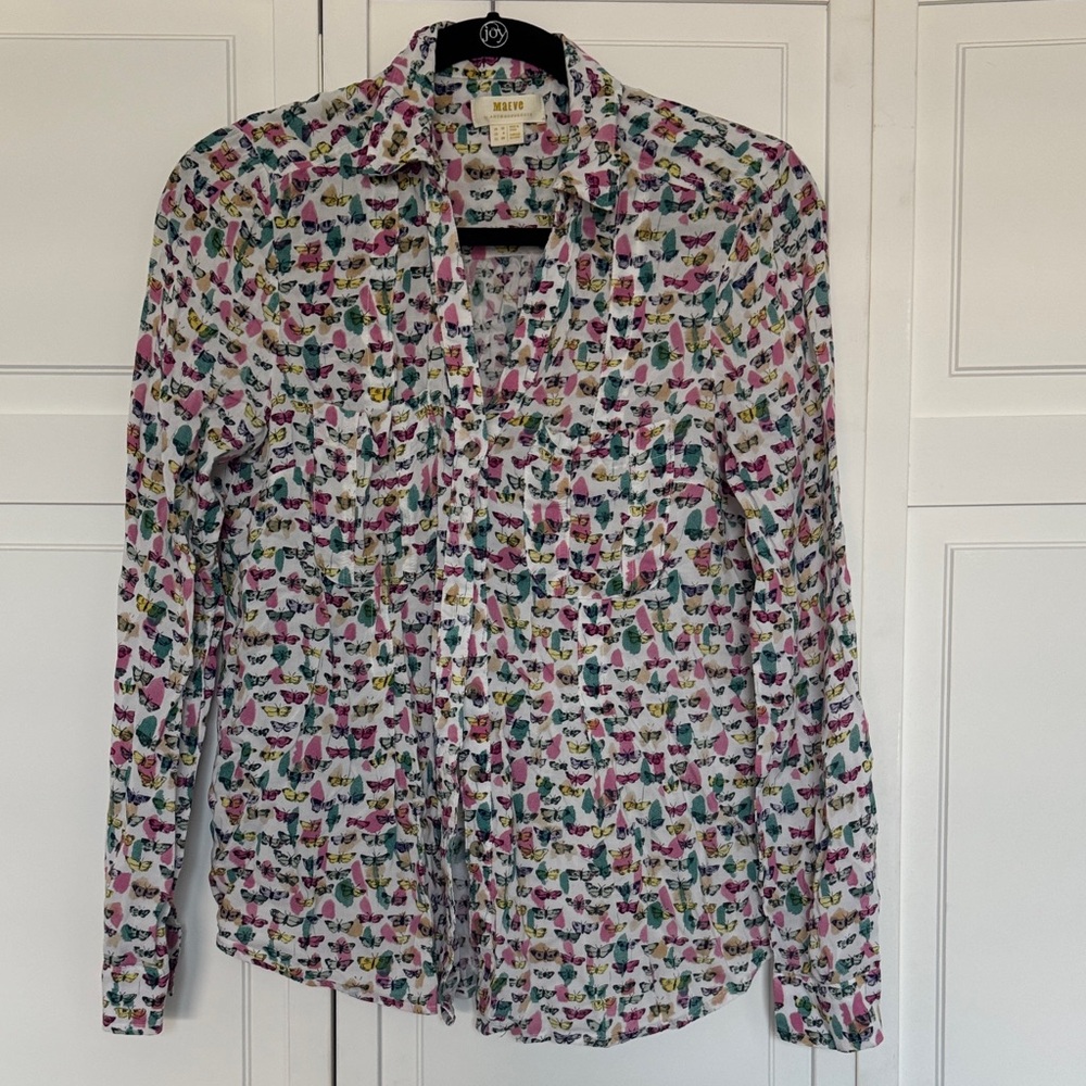 Anthropologie Multicolor Button Down Shirt